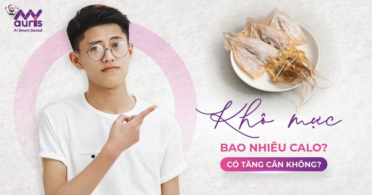 Khô mực bao nhiêu calo