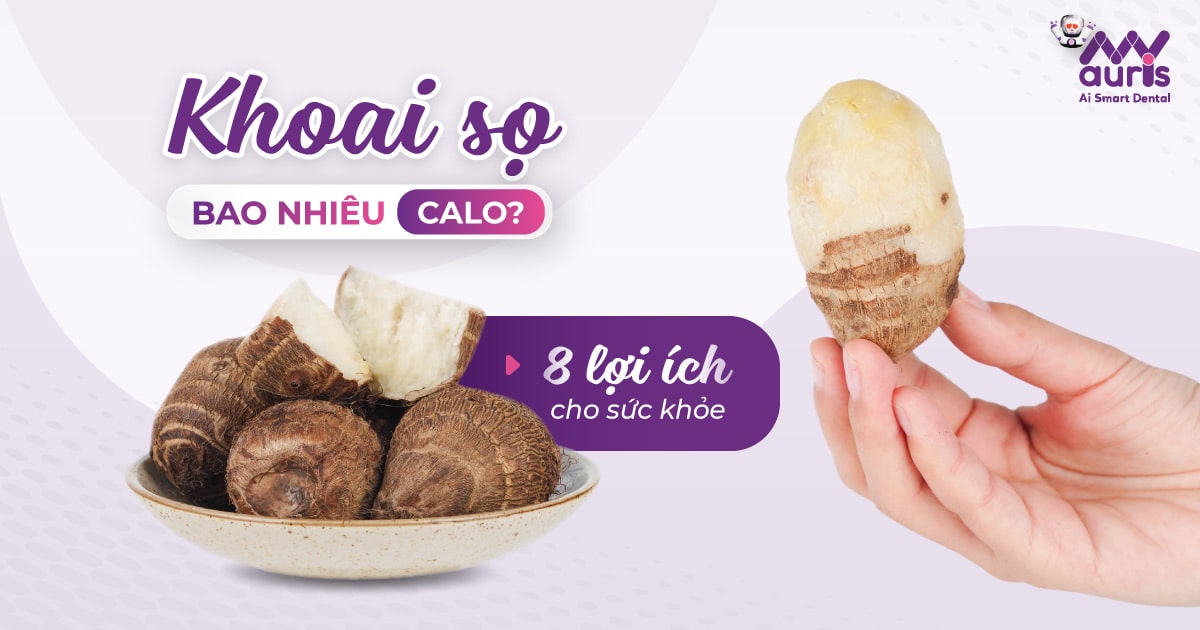 Khoai sọ bao nhiêu calo