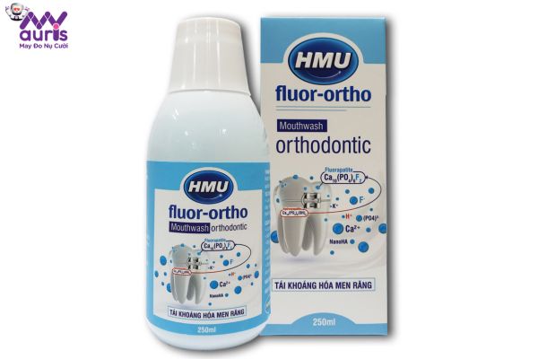 Nước súc miệng HMU Fluor Ortho