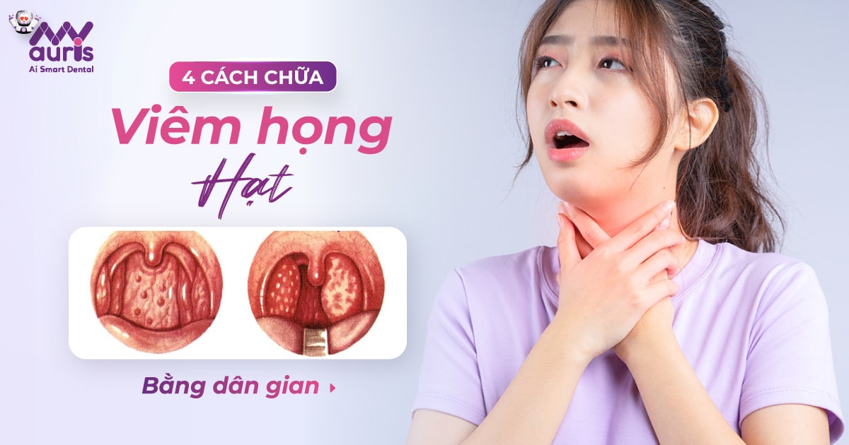 cách chữa viêm họng hạt bằng dân gian