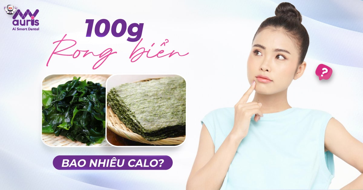 rong biển bao nhiêu calo