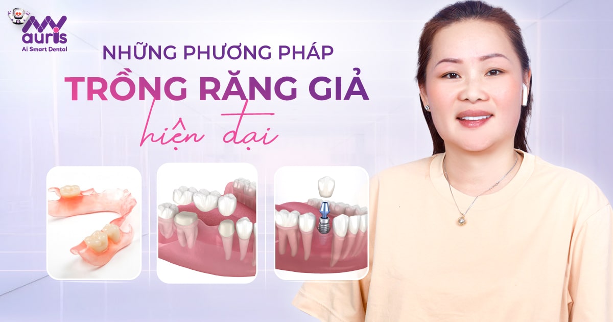 những phương pháp trồng răng giả