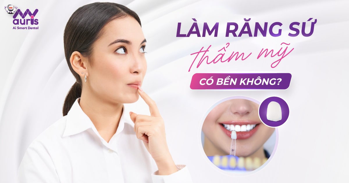 Làm răng sứ thẩm mỹ có nên không? 4 lợi ích chính