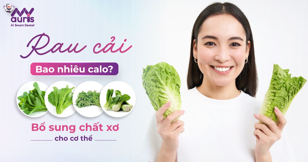 Rau cải bao nhiêu calo