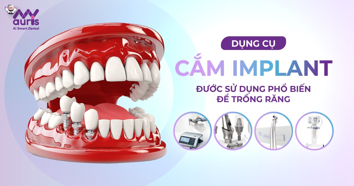 dụng cụ cắm implant