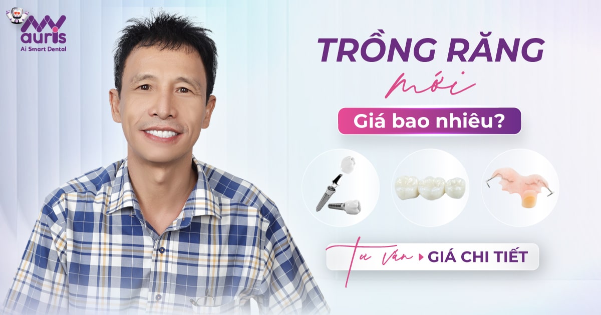 Trồng răng mới giá bao nhiêu