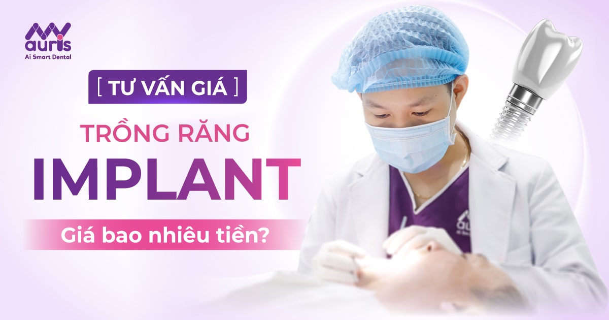 Trồng răng implant giá bao nhiêu tiền?