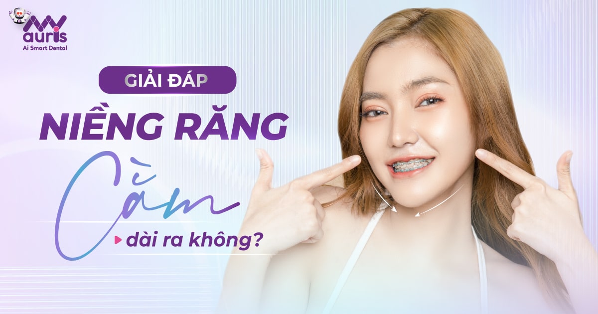 niềng răng cằm có dài ra không