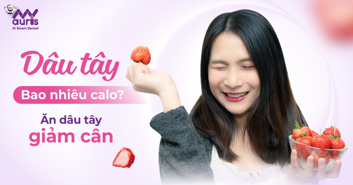 Dâu tây bao nhiêu calo