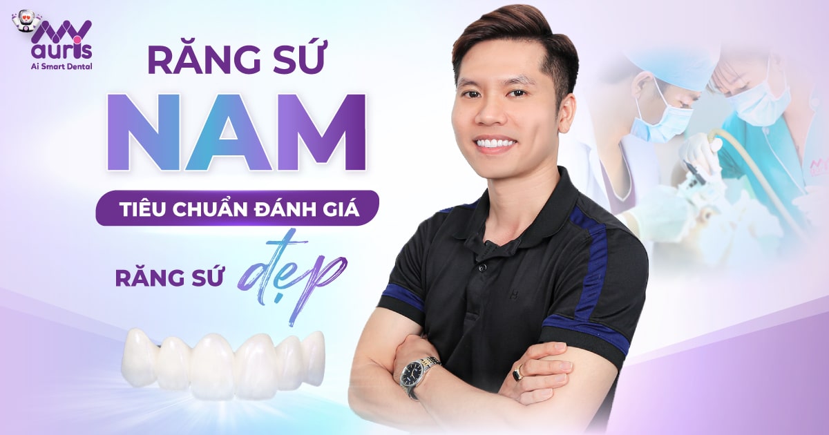 Răng sứ nam - 5 tiêu chuẩn đánh giá một hàm răng đẹp