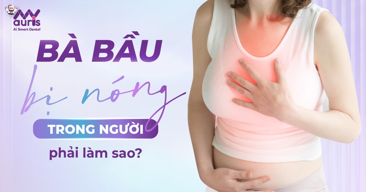 [Tư vấn] Bà bầu bị nóng trong người phải làm sao?