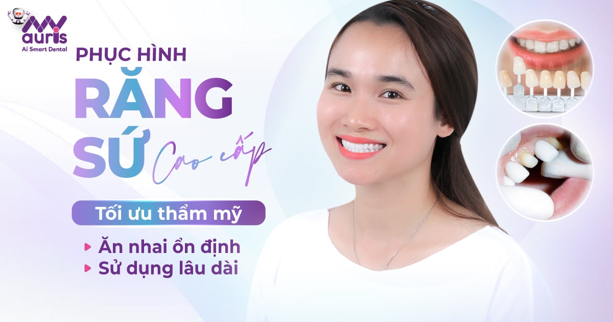 Phục hình răng sứ cao cấp