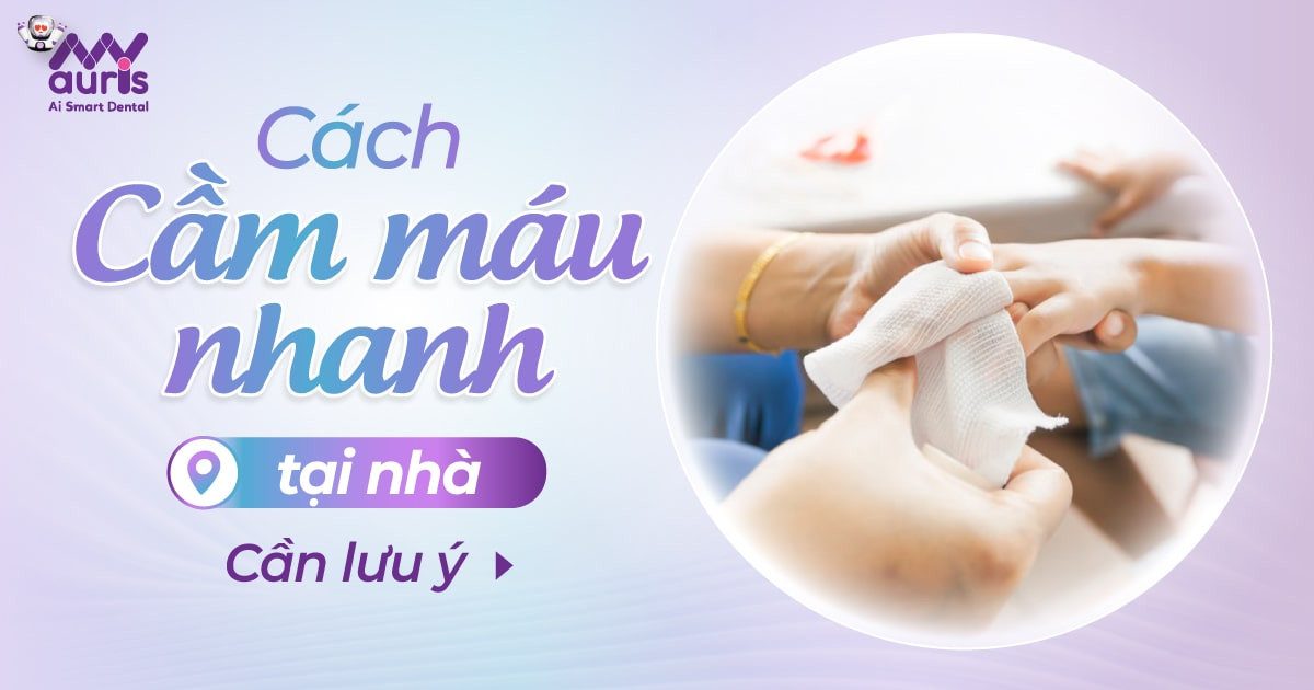 [Hướng dẫn] 7 cách cầm máu nhanh an toàn, hiệu quả