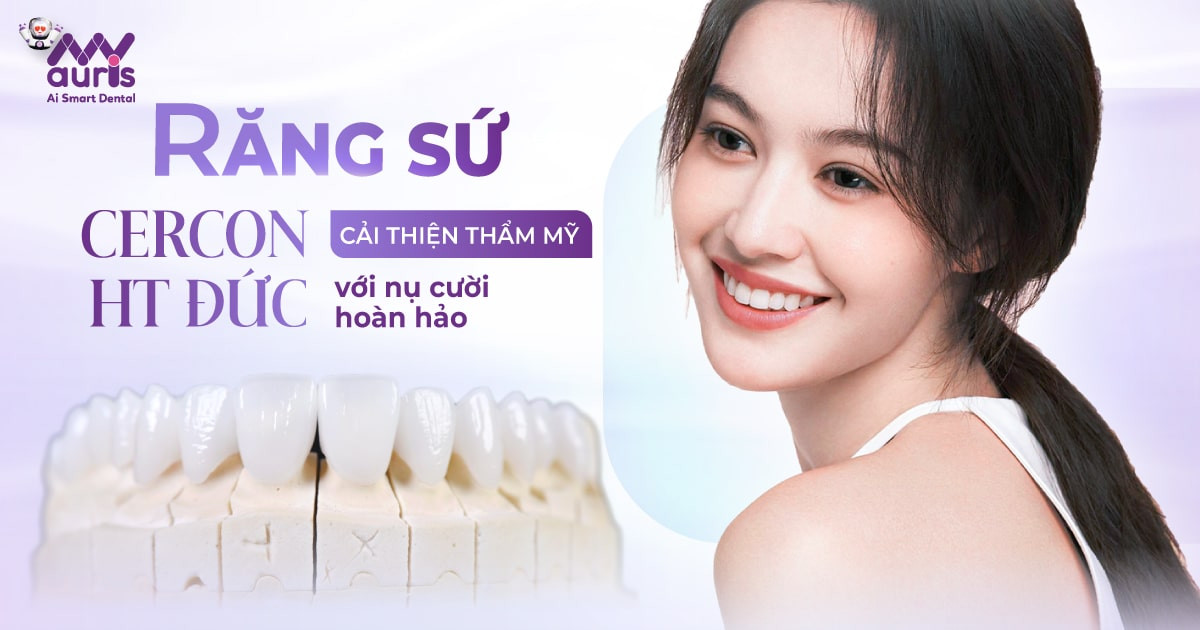 Răng sứ Cercon HT Đức - Lựa chọn qua 2 bảng màu chính