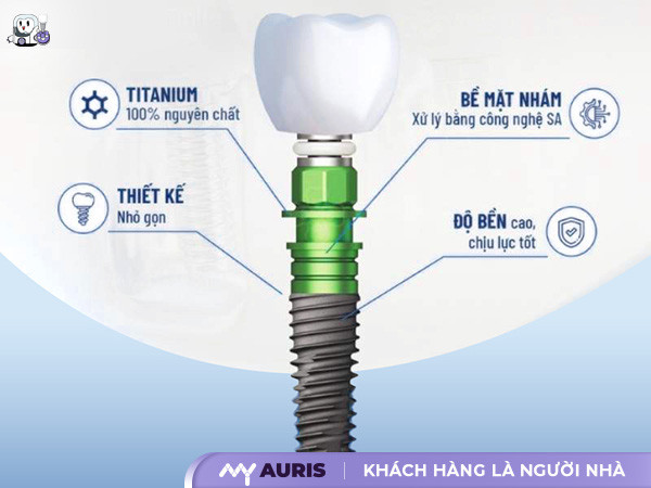 Trụ Implant Hiossen