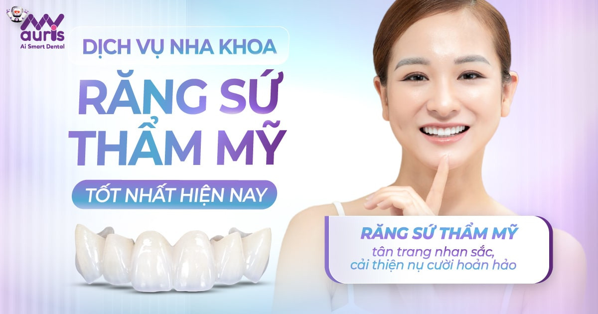 Dịch vụ nha khoa răng sứ thẩm mỹ tốt nhất hiện nay