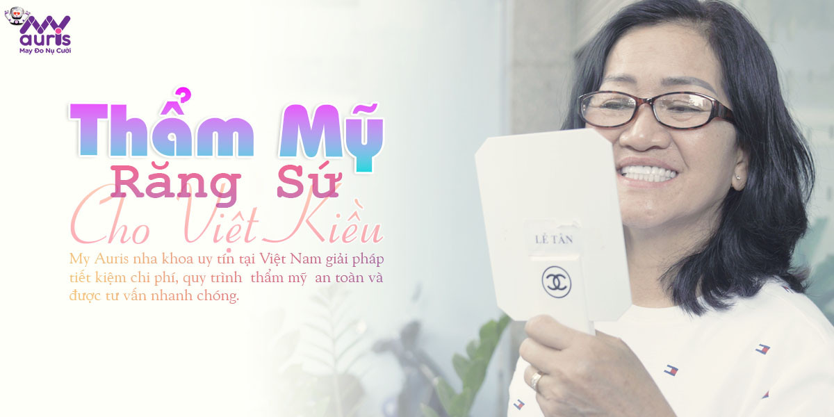 thẩm mỹ răng sứ cho Việt kiều