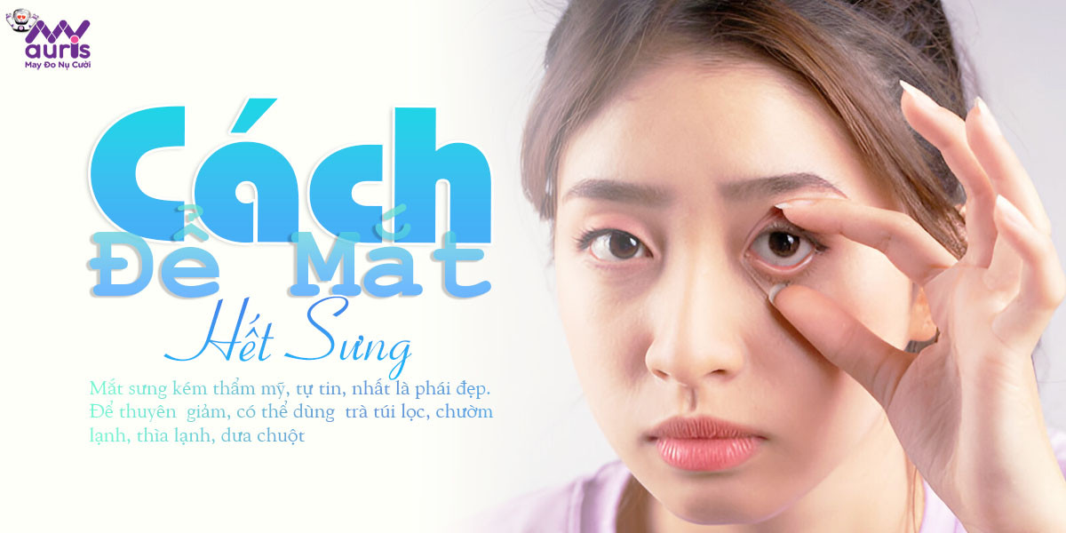 cách để mắt hết sưng