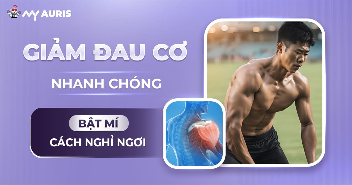 giảm đau cơ nhanh chóng