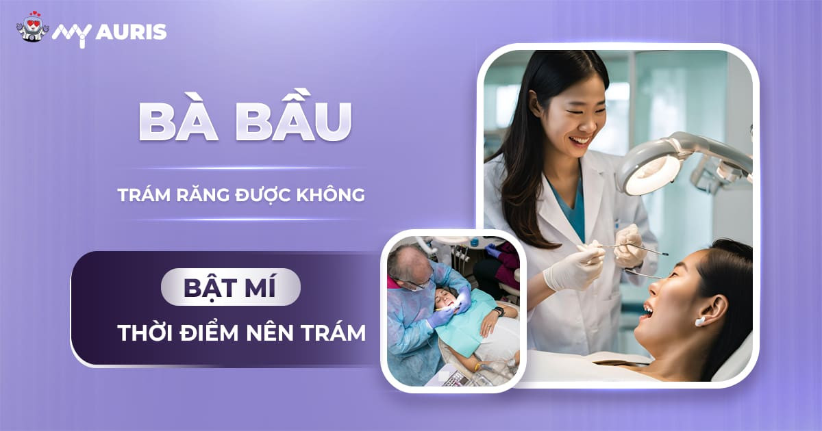 bầu có trám răng được không