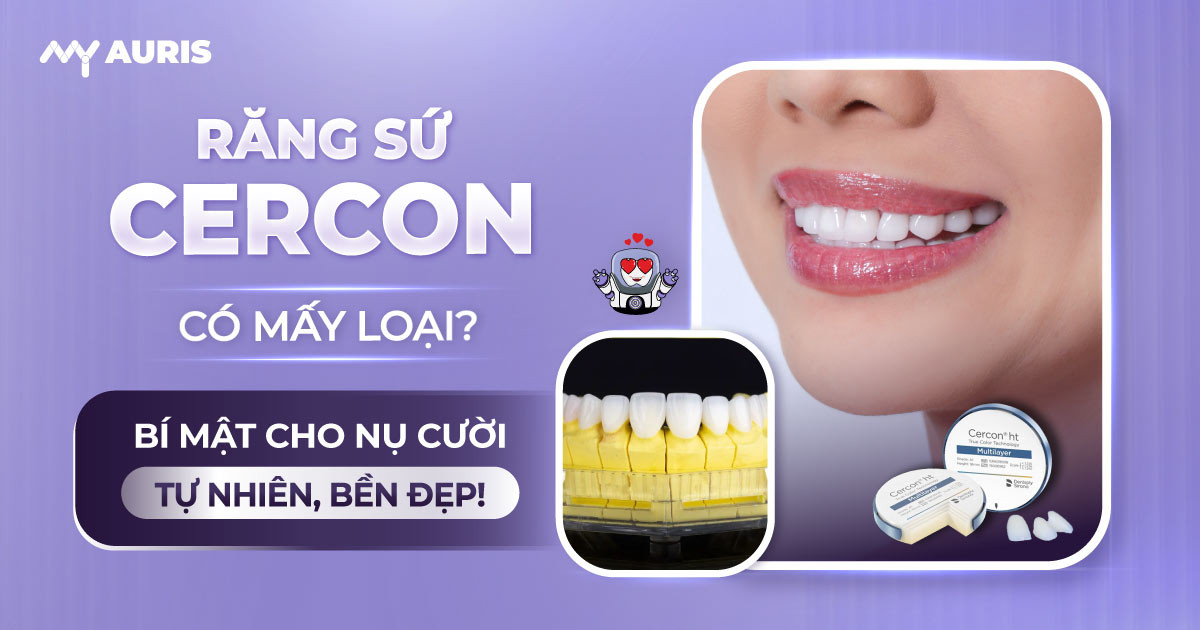 răng sứ cercon có mấy loại