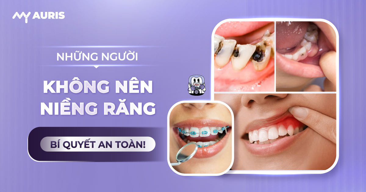 những người không nên niềng răng