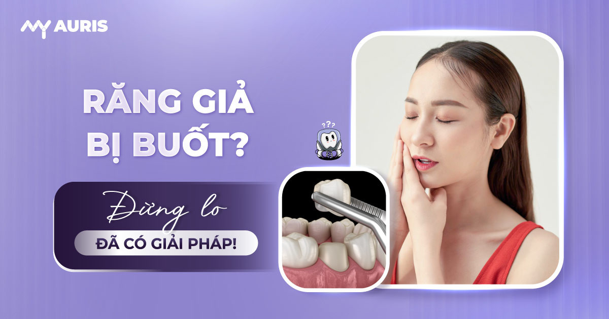 răng giả bị buốt