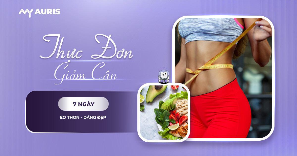 thực đơn giảm cân 7 ngày