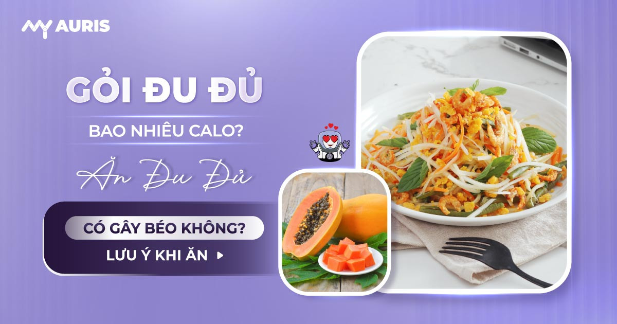 đu đủ bao nhiêu calo