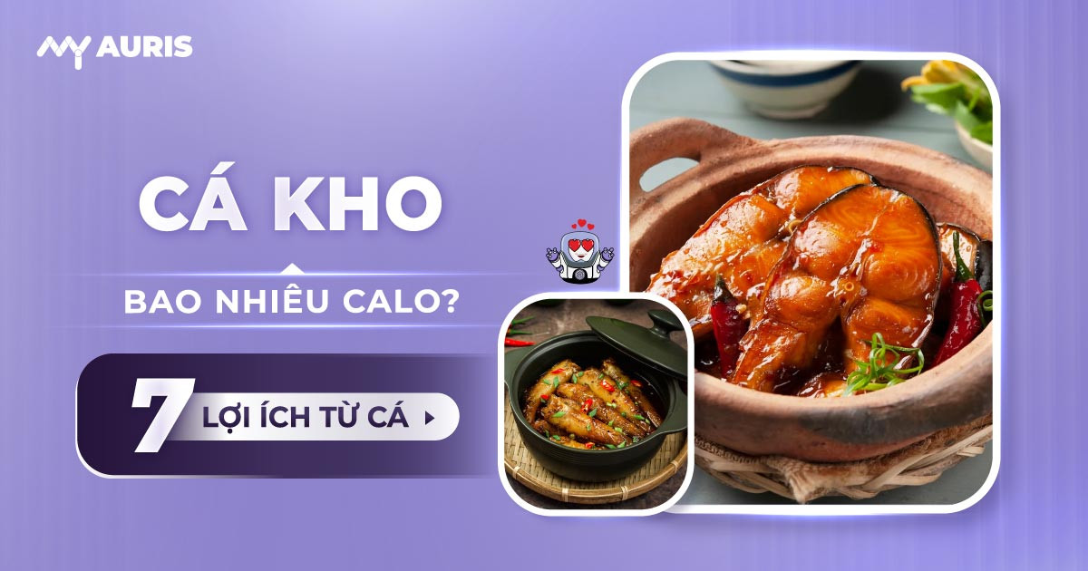 cá kho bao nhiêu calo