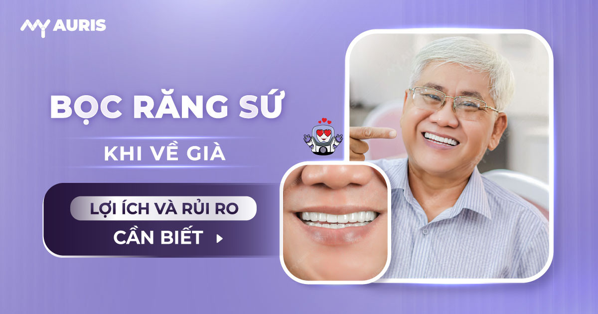làm răng sứ về già có sao không