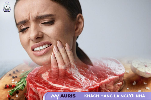 đau răng có ăn được thịt bò không,đau răng ăn thịt bò được không