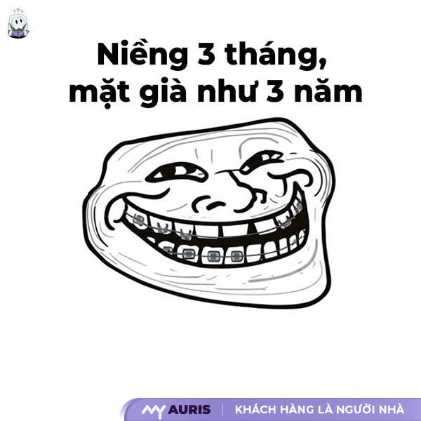 meme niềng răng
