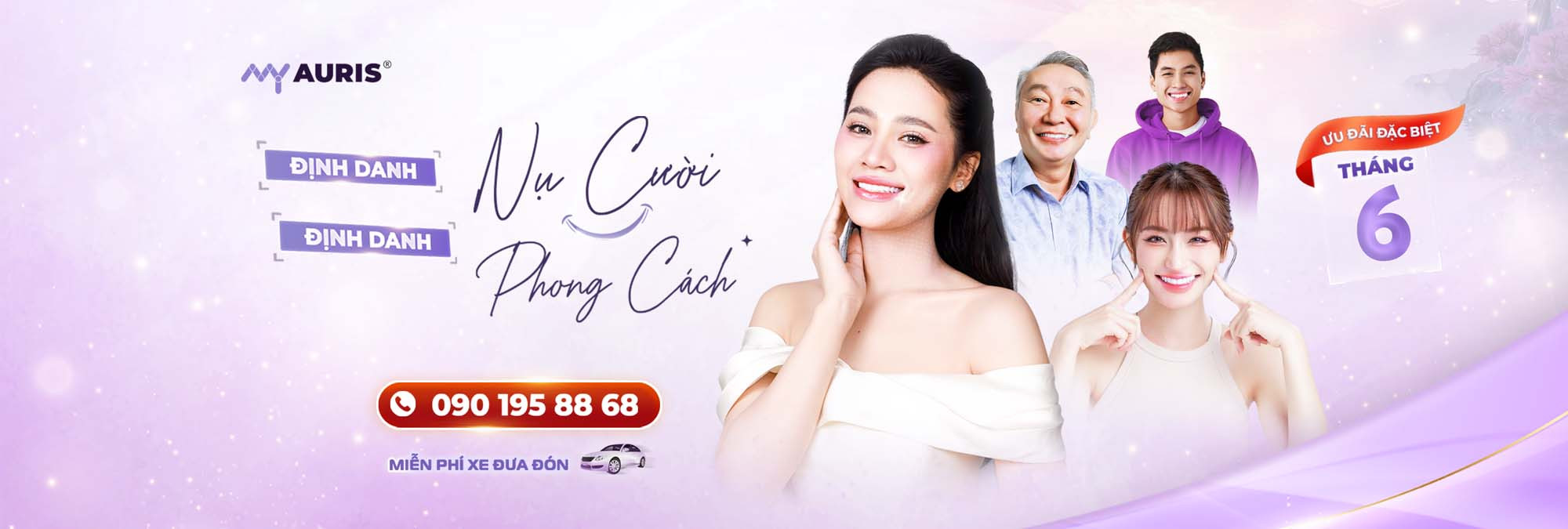 Banner Bọc răng sứ thẩm mỹ tại Nha khoa My Auris