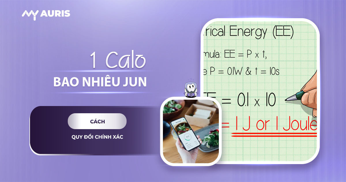 1 calo bằng bao nhiêu jun, 1 calo jun