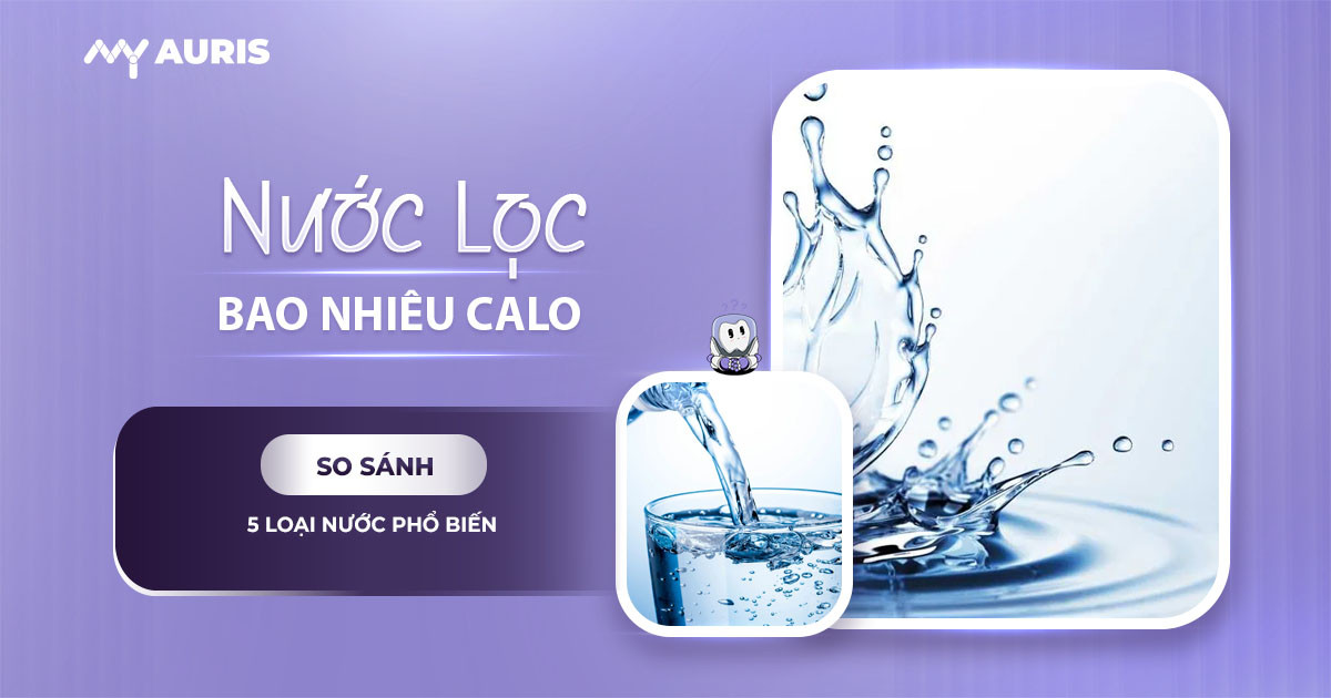 nước lọc bao nhiêu calo