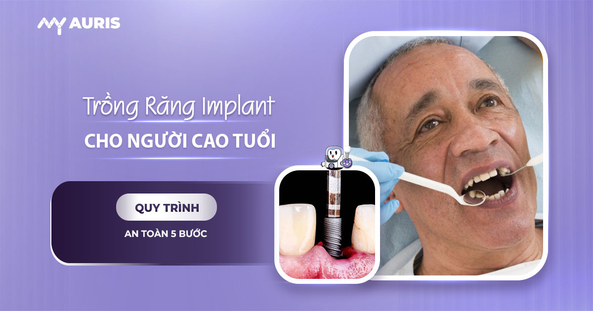 trồng răng implant cho người cao tuổi