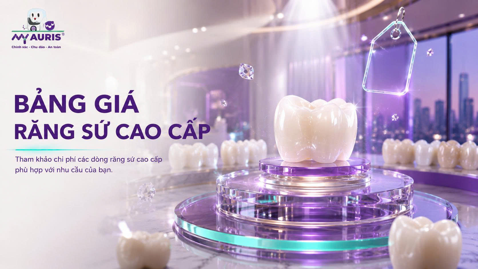 Bảng giá răng sứ cao cấp