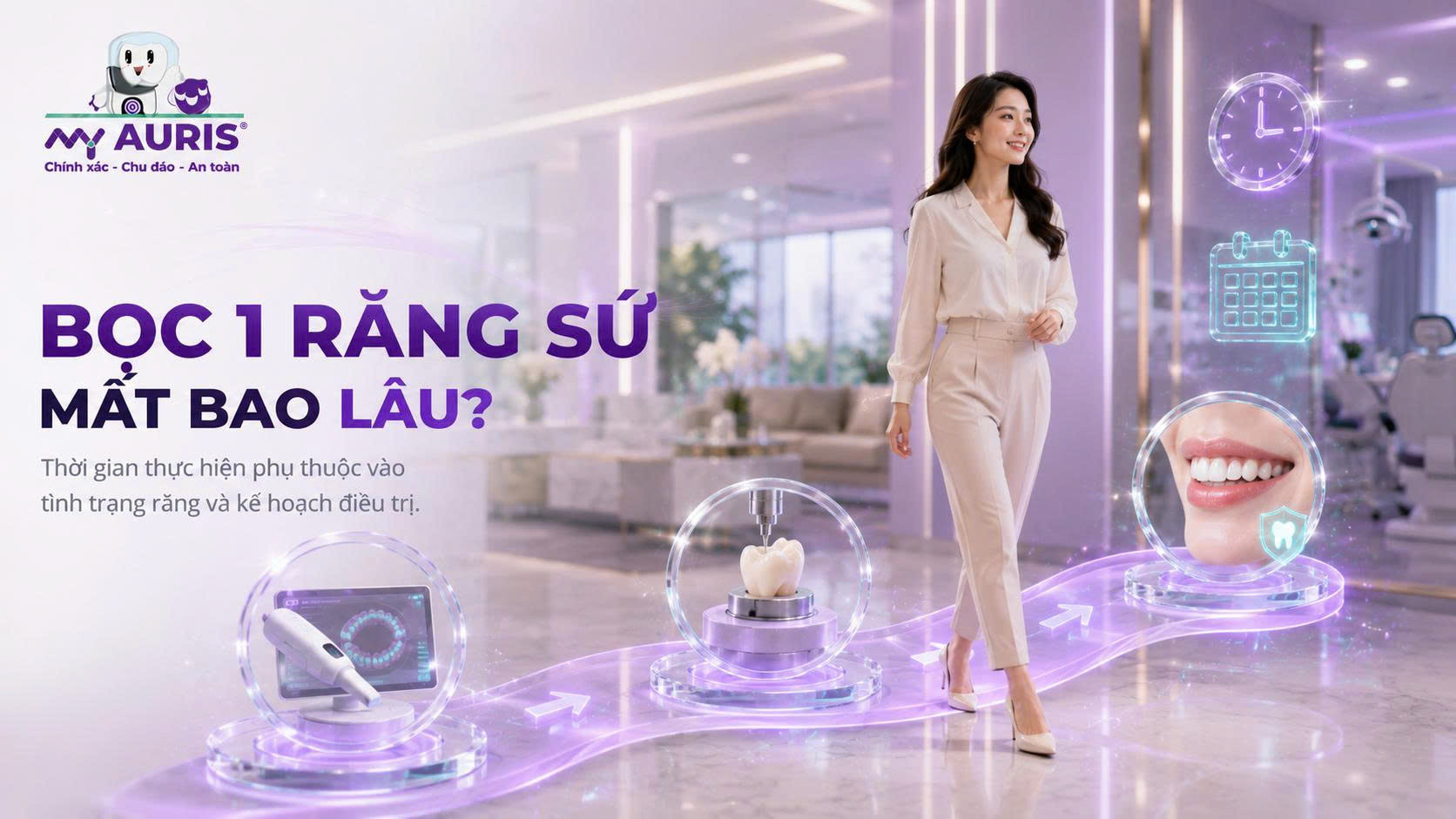 Bọc 1 răng sứ mất bao lâu