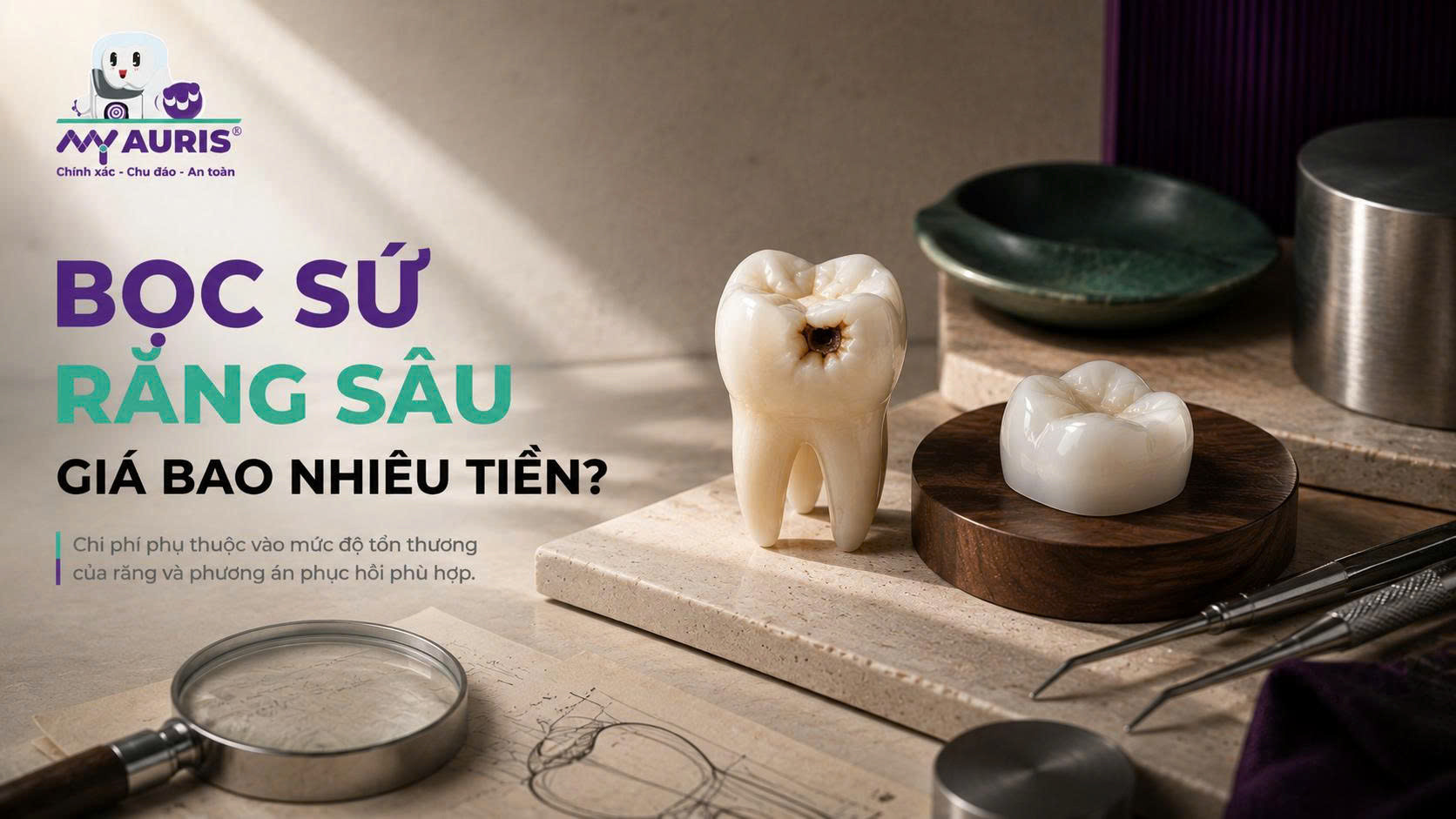 Bọc sứ răng sâu giá bao nhiêu tiền Bọc sứ răng sâu giá bao nhiêu tiền