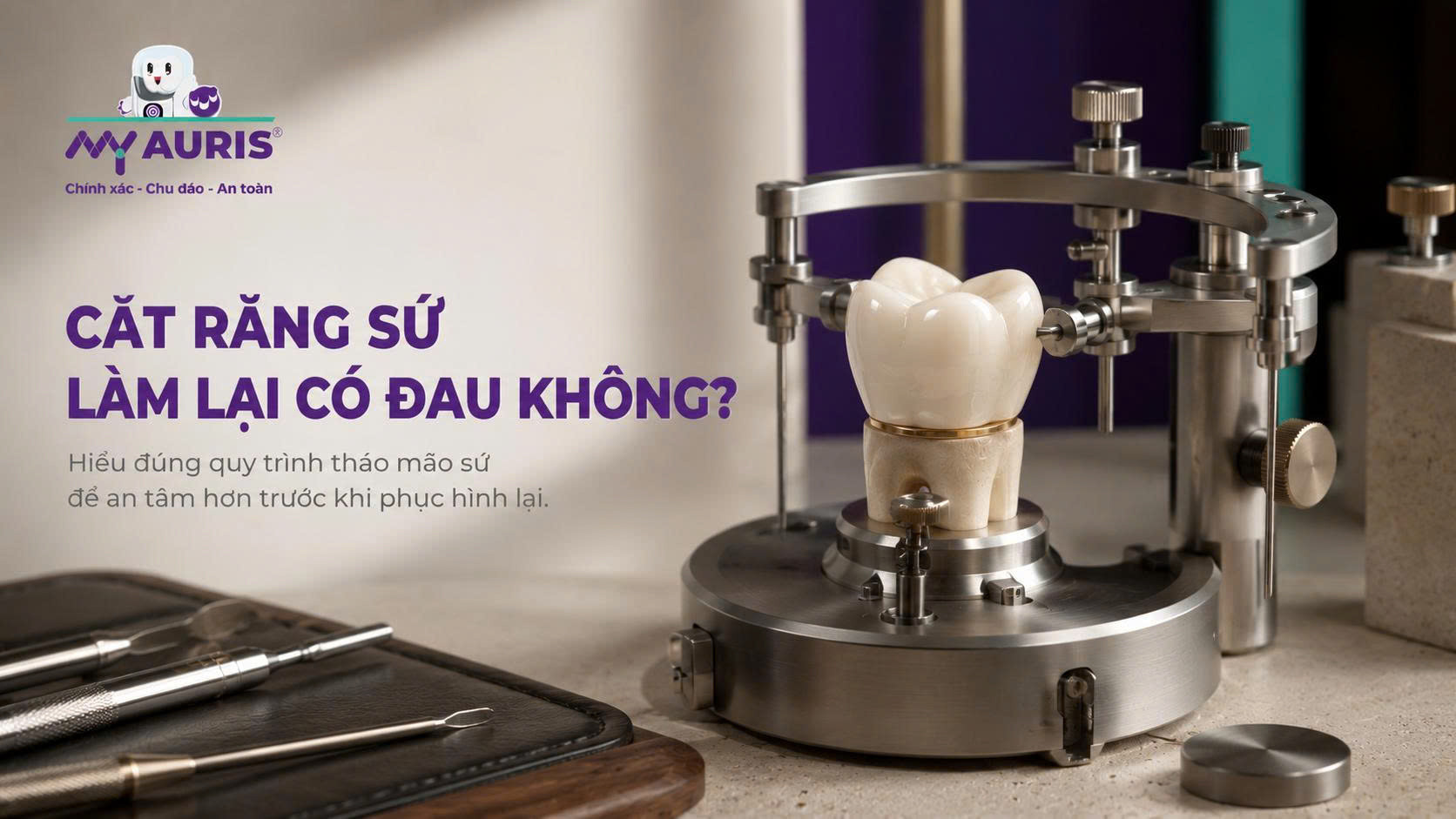 Cắt răng sứ làm lại có đau không Cắt răng sứ làm lại có đau không