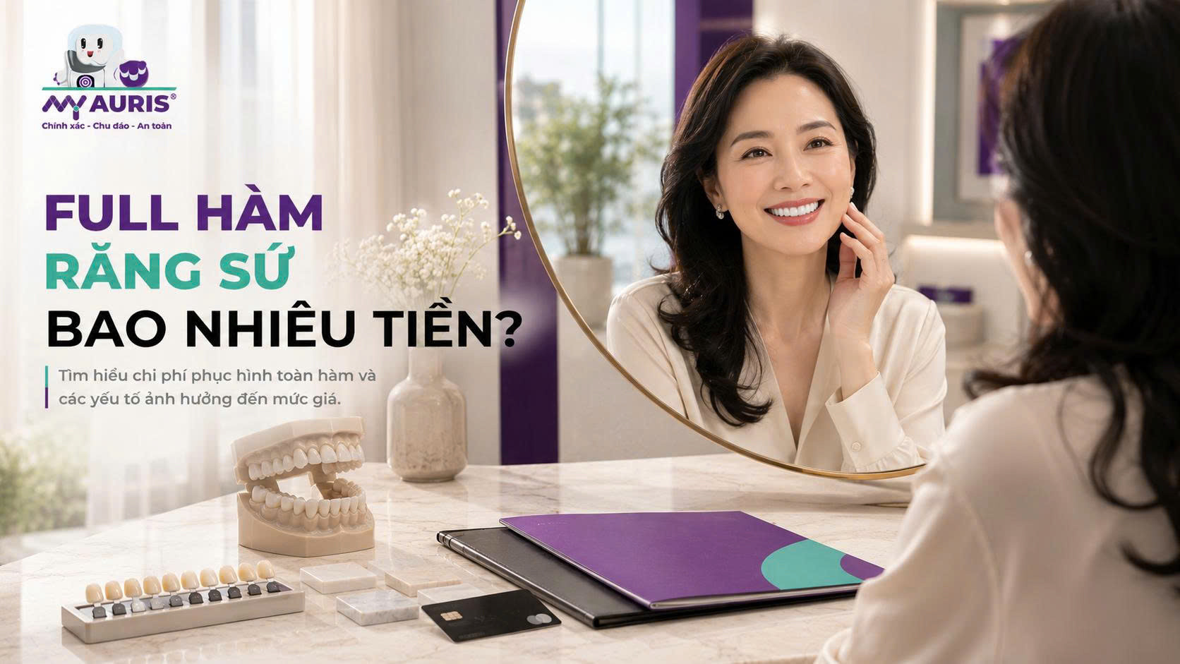 Full hàm răng sứ bao nhiêu tiền