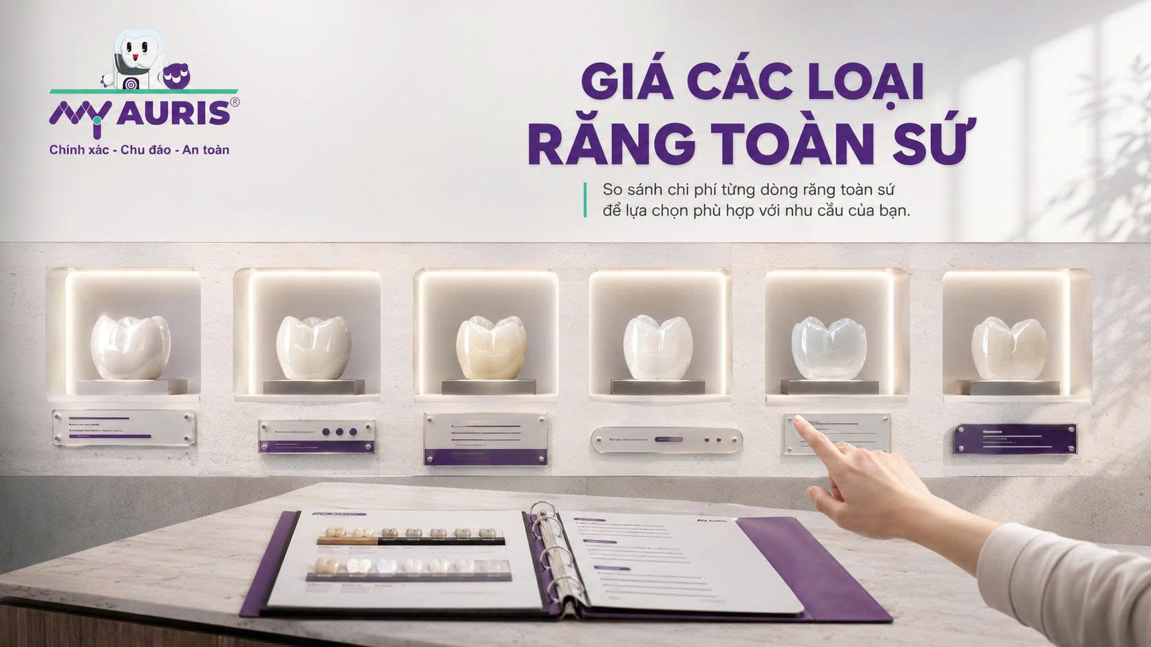 Giá các loại răng toàn sứ Giá các loại răng toàn sứ