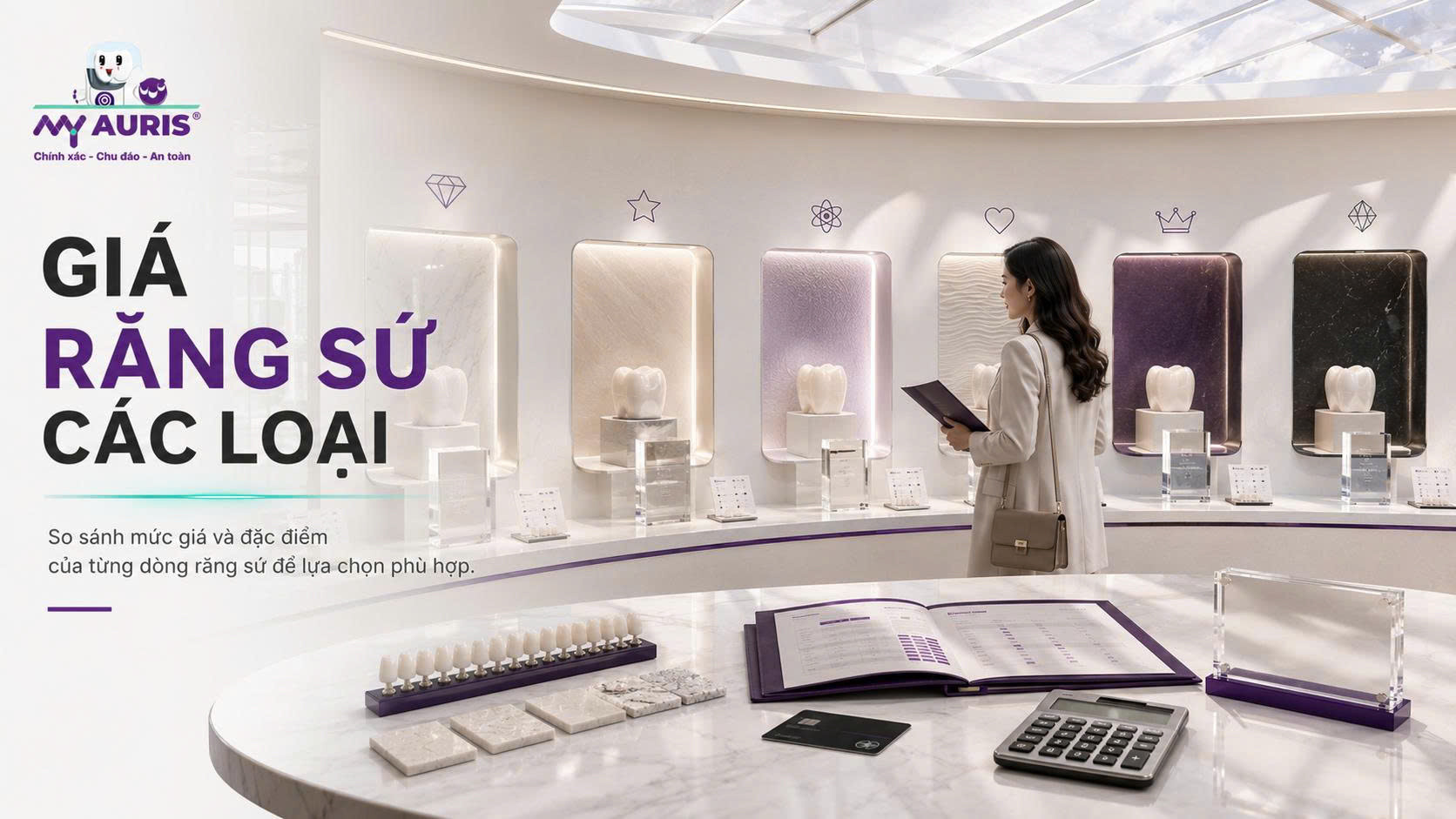 Giá răng sứ các loại